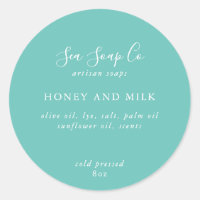 Stickers savon personnalisables