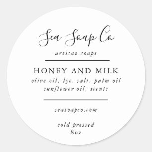 Stickers savon personnalisables