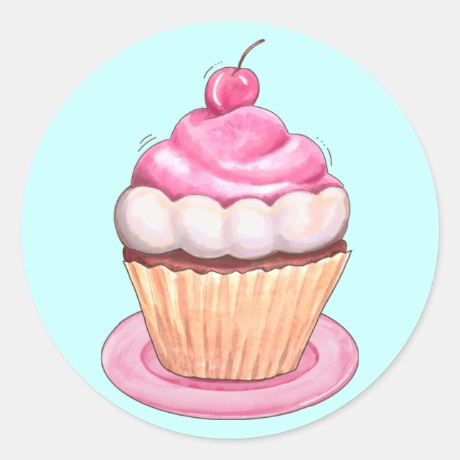 Stickers Savoureux - Cupcakes (Devant)