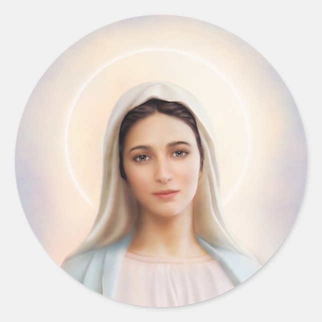 Stickers Sceau Notre Dame de Tihaljina Enveloppe (Devant)