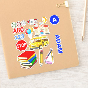 Stickers Scolaires Amusants (Activités Enfants)