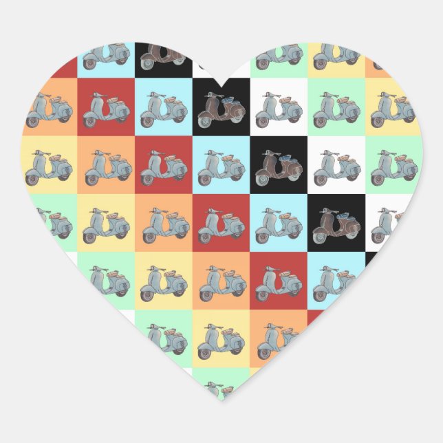 Stickers Scooters (Devant)