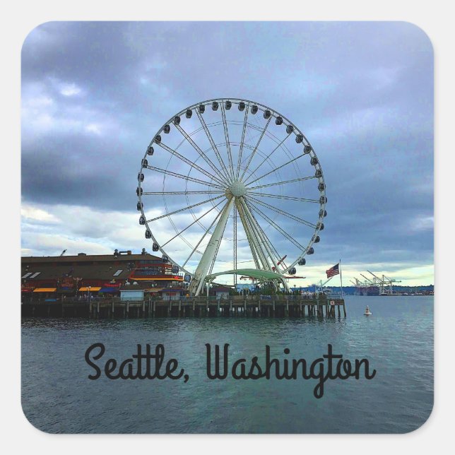 Stickers Seattle Great Wheel #2 (Devant)