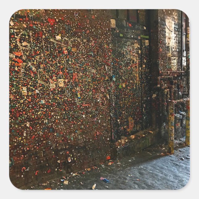 Stickers Seattle Gum Wall #1 (Devant)