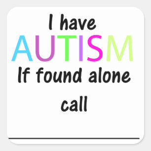 Stickers Sécurité Autisme