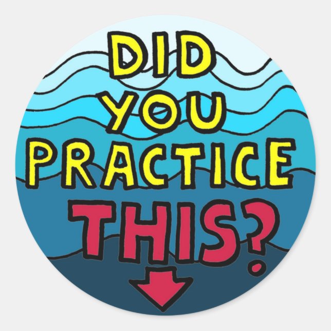 Stickers semi-motivationnels pour professeurs de m (Devant)