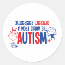 Stickers sensibilisation sur l'autisme