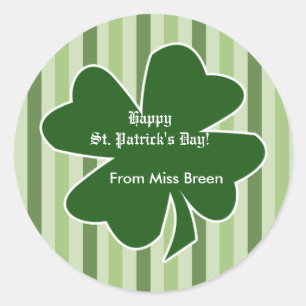 Stickers Shamrock de la Saint Patrick