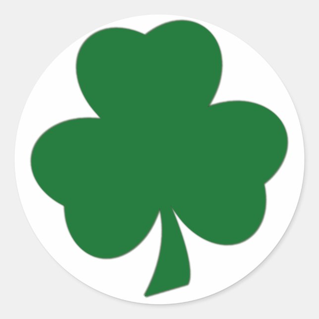 Stickers Shamrocks chanceux (Devant)