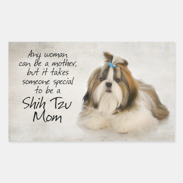 Stickers Shih Tzu Mom (Devant)