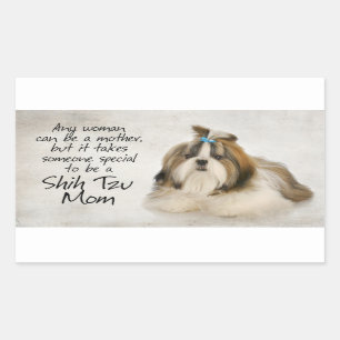Stickers Shih Tzu Mom