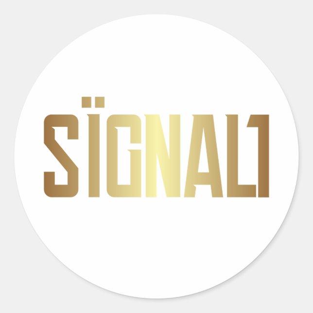 Stickers Signal1 (Devant)