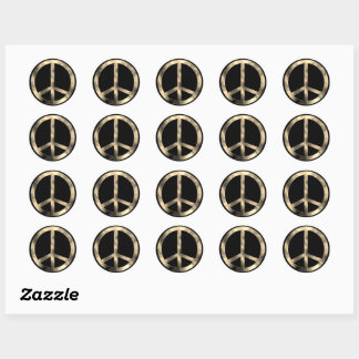 Stickers Signe Sepia Peace
