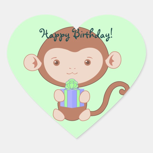 Stickers Singe Anniversaire (Devant)