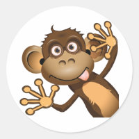 Stickers Singe Drôle
