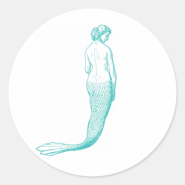 Stickers Sirène (Devant)