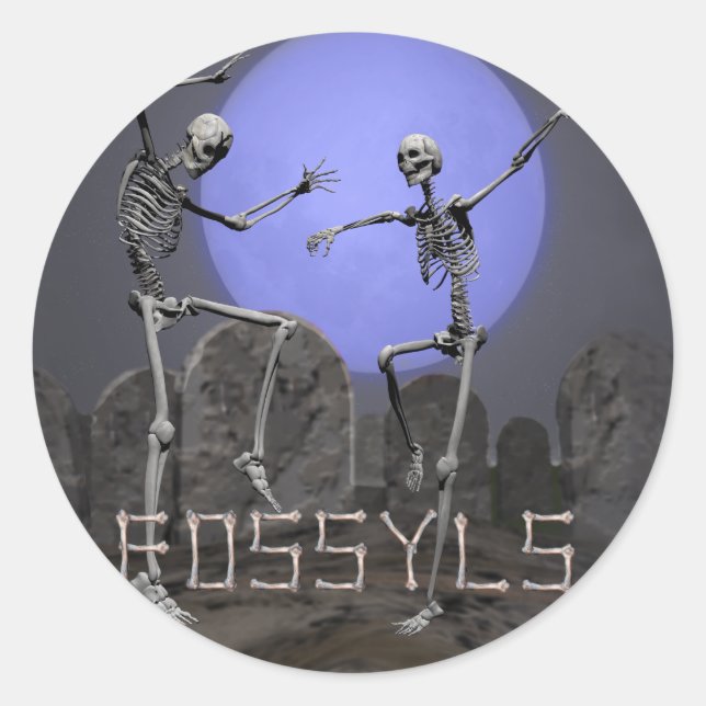 stickers Skeletons dansants (Devant)