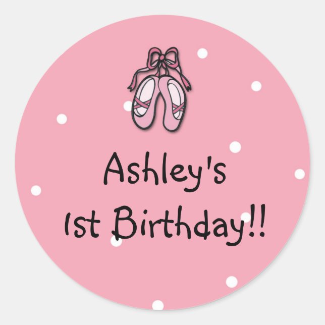 Stickers Slippers Ballerina (Devant)