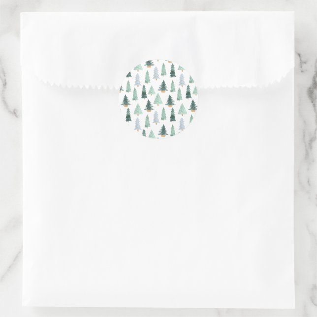 Stickers (Small) 3,8 cm, 20 par sheet - Christmas (Sac)