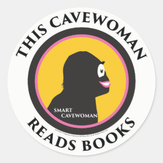 Stickers Smart Cavewoman : This Cavewoman Lit Boot