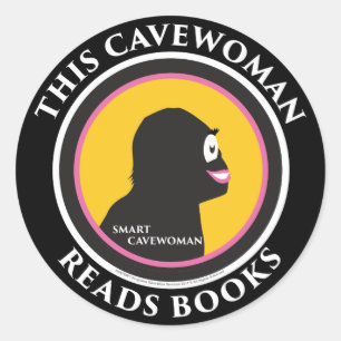 Stickers Smart Cavewoman : This Cavewoman Lit Boot