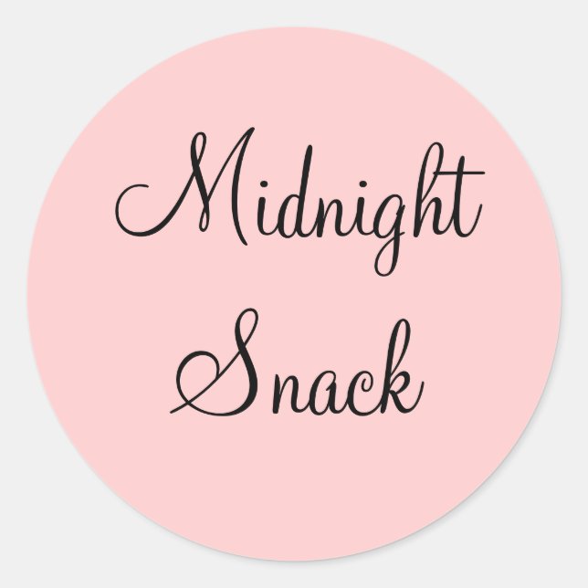 Stickers Snack de minuit (Devant)