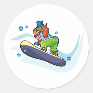 Stickers Snowboard