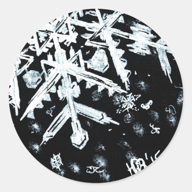Stickers Snowflake (Devant)