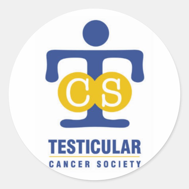 Stickers Société du cancer testiculaire (Devant)