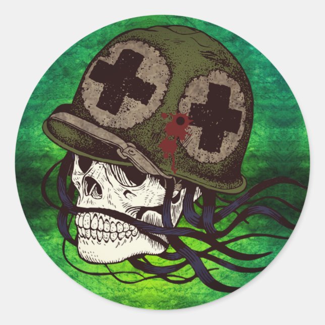 Stickers Soldat de l'Armée de squelette (Devant)