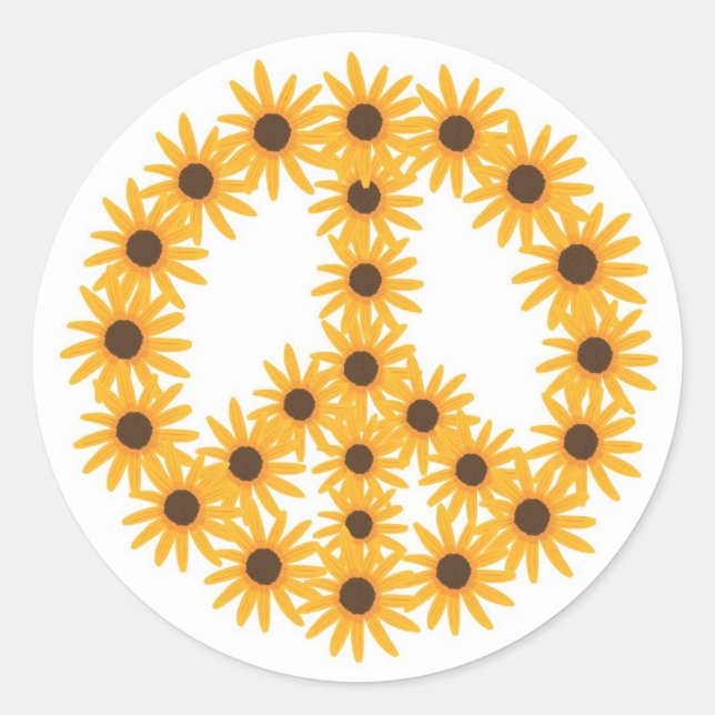 Stickers Soleil de Tournesol par CherylsArt (Devant)