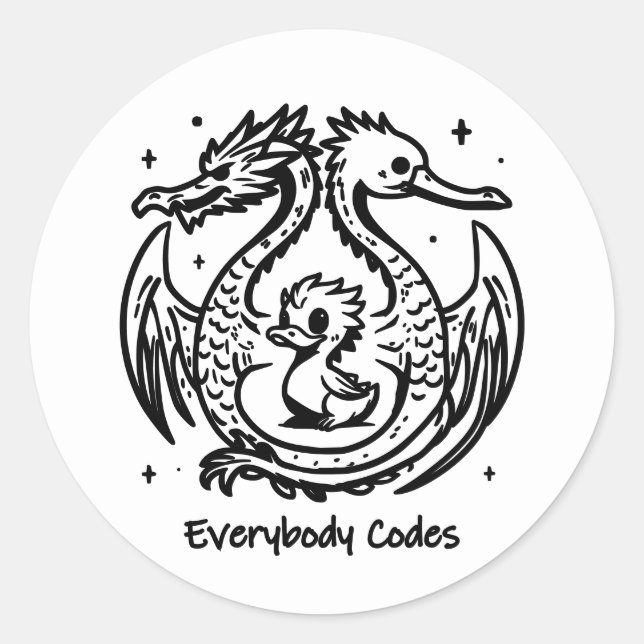 Stickers Song of Ducks and Dragons Sheet (Devant)