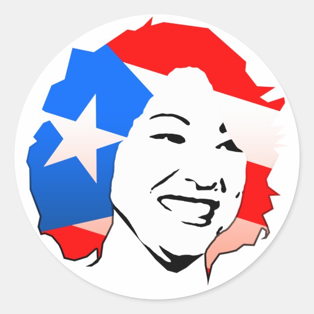 Stickers Sonia Sotomayor, juge à la Cour suprême (Devant)