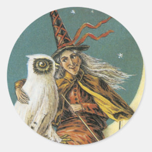 Stickers Sorcière Halloween