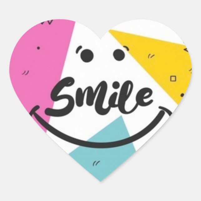 Stickers "Sourire" pour enfants (Devant)