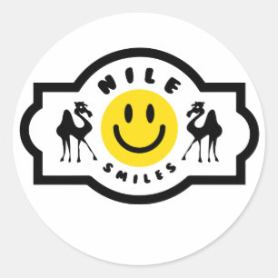 Stickers sourires du Nil