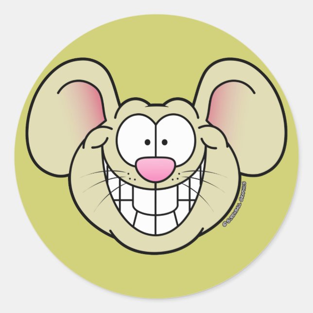 Stickers Souris (Devant)