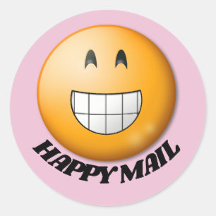 Stickers SOURIS DE COURRIER HEUREUX