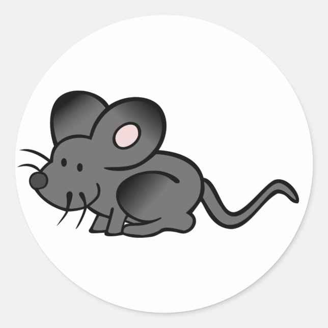 Stickers souris de dessin (Devant)