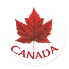 Stickers souvenir Canada Stickers Feuille d'érable