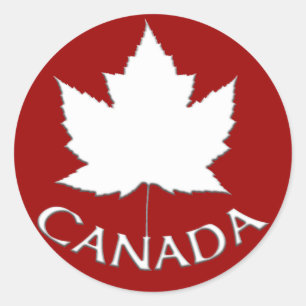 Stickers souvenir Canada Stickers Feuille d'érable
