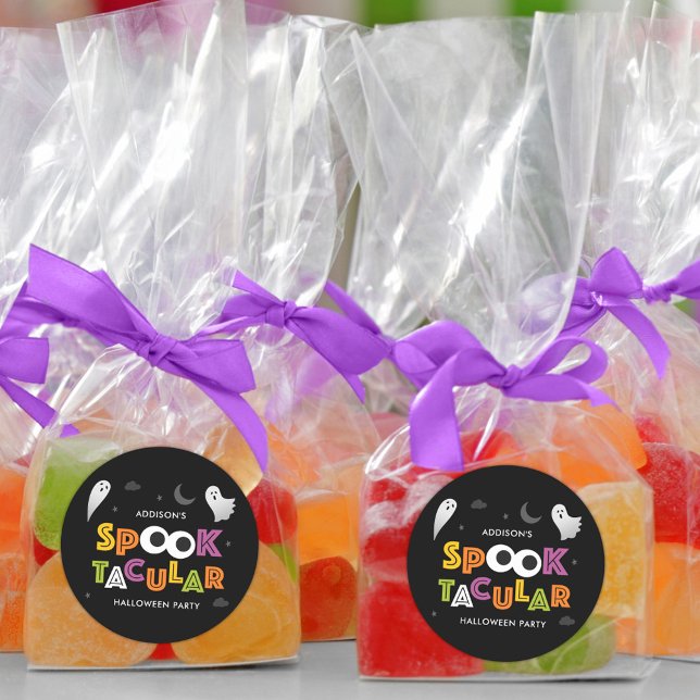 Stickers Spooktacular Halloween Party Favoriser (Créateur téléchargé)