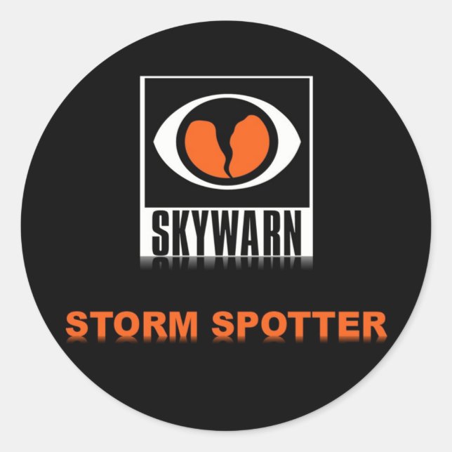 Stickers Spotter Storm SKYWARN (Devant)