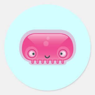 Stickers Squishies Pink Bloop