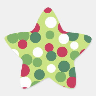 Stickers Star de Noël