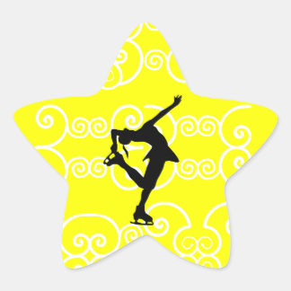 Stickers Star de patinage artistique