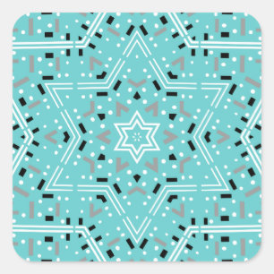 Stickers Star of David Hanoukka