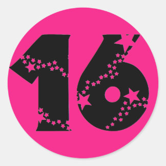Stickers Starry Super Sweet 16