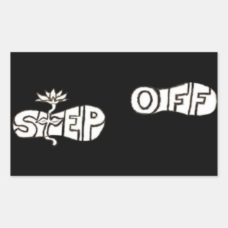 Stickers "Step Off"