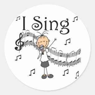 Stickers Stickers Girl I Sing